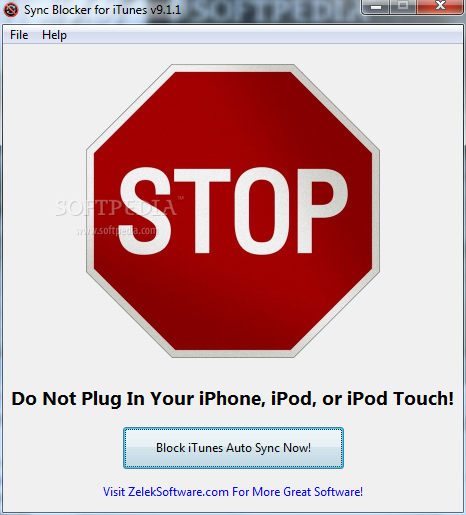 Sync Blocker for iTunes Sync Blocker for iTunes