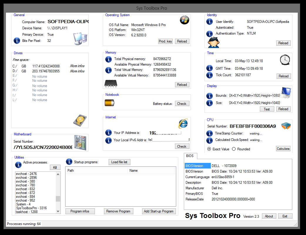 Sys Toolbox Pro