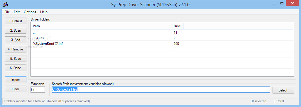 SysPrep Driver Scanner