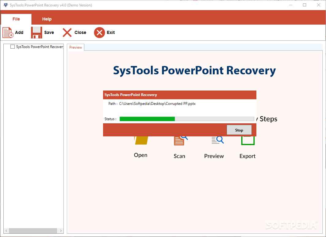 SysTools PowerPoint Recovery