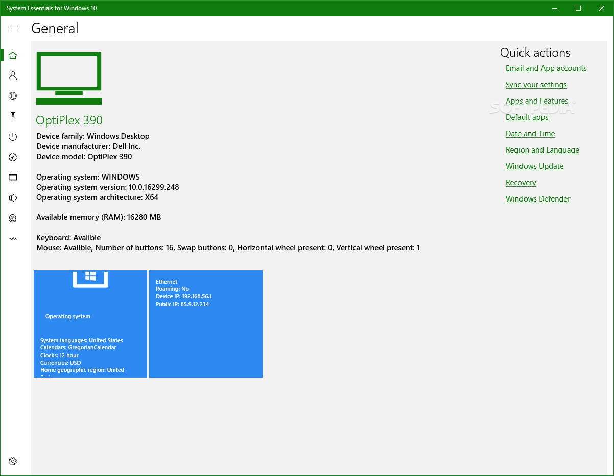 System Essentials for Windows 8