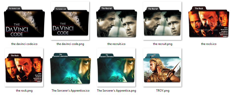 Top 48 Desktop Enhancements Apps Like T movie icon pack_1 - Best Alternatives
