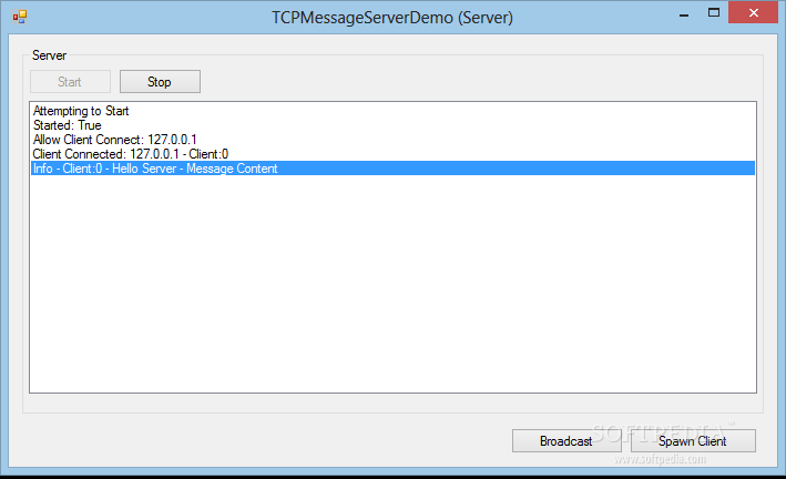TCPMessageServer