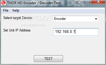 THOR HD Encoder / Decoder Test