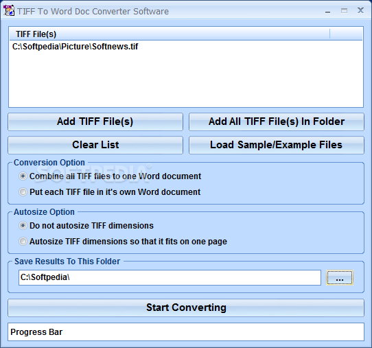 TIFF To Word Doc Converter Software