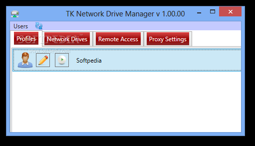 TK Network Drive Manager