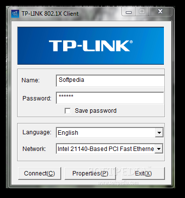 TP-LINK 802.1X Client
