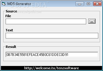 MD5 Generator