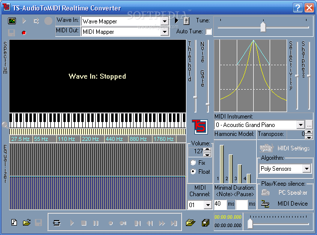 TS-AudioToMIDI