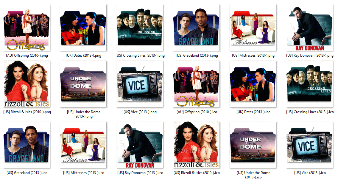 TV Series - Icon Pack 16