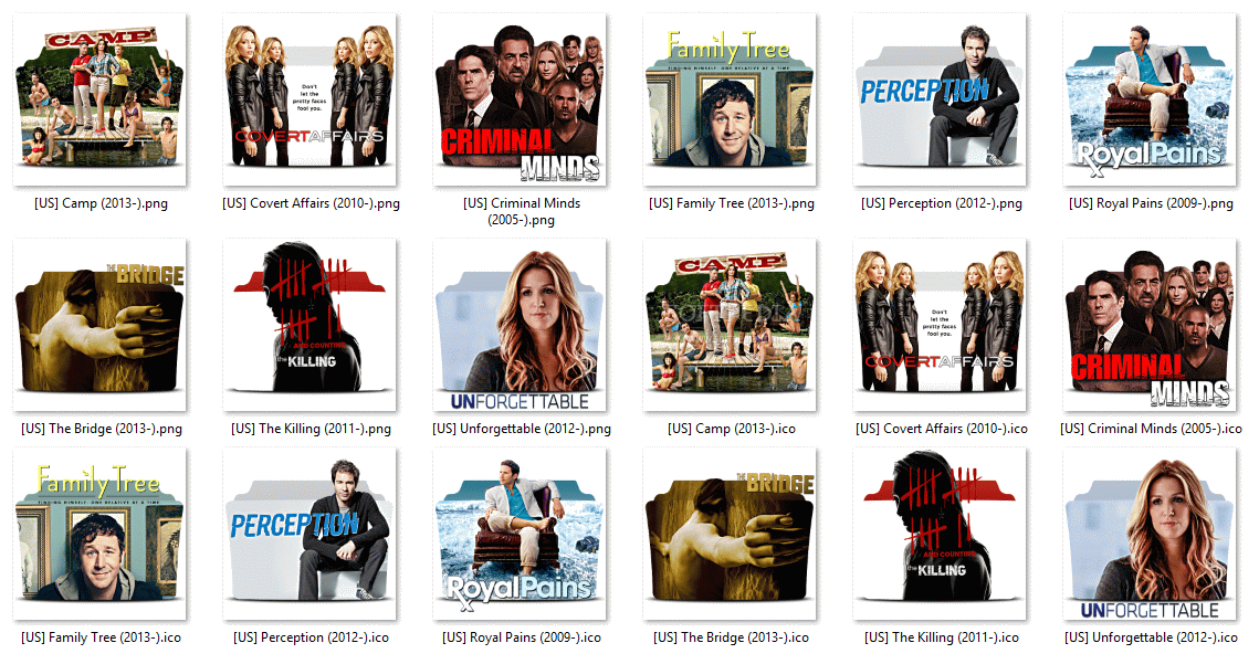 TV Series - Icon Pack 20