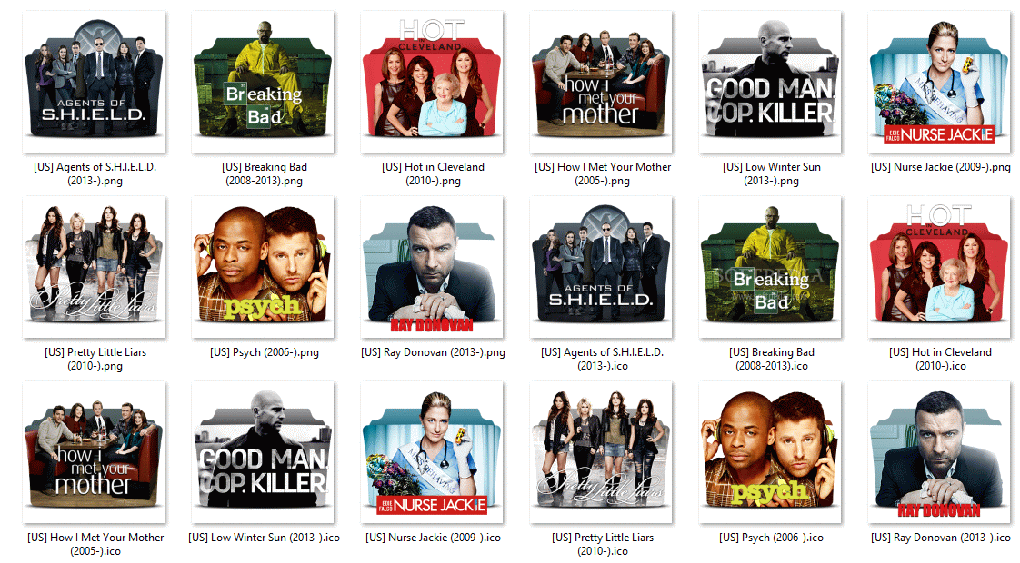 TV Series - Icon Pack 22