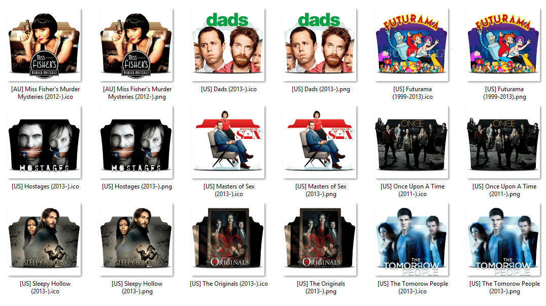 TV Series - Icon Pack 27