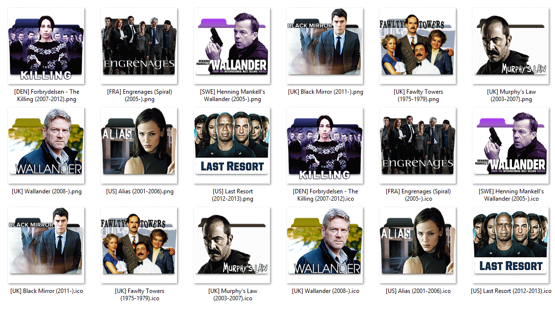 TV Series - Icon Pack 6