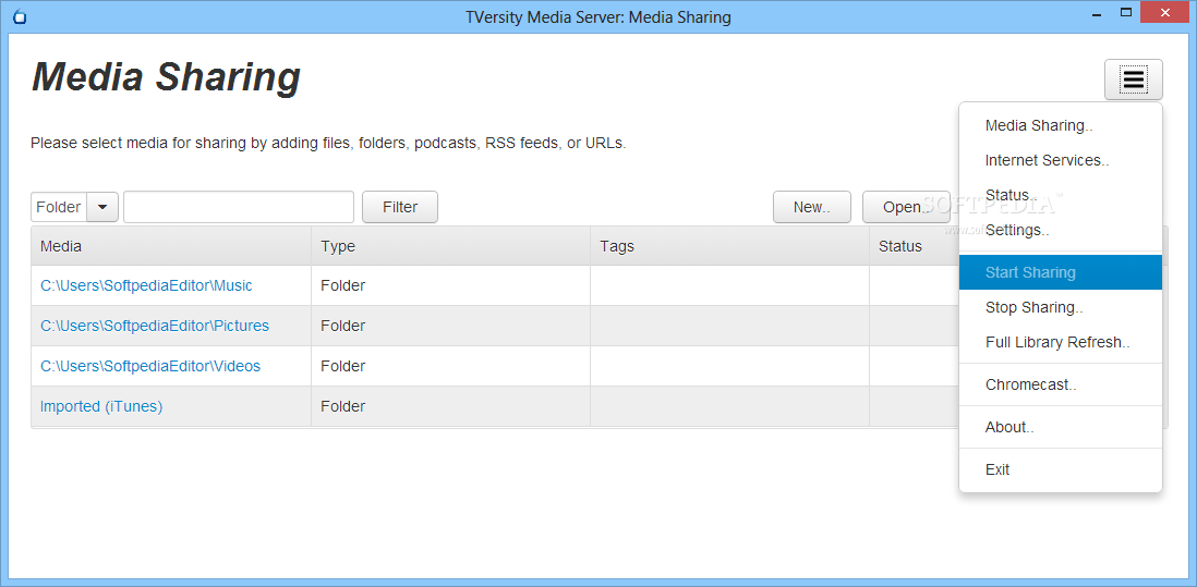 TVersity Media Server
