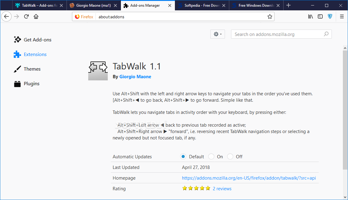 Top 21 Internet Apps Like TabWalk for Firefox - Best Alternatives