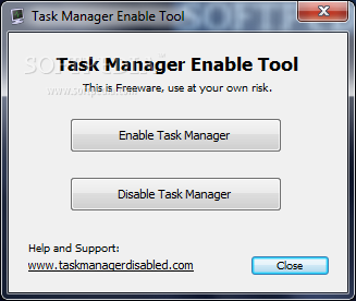 Task Manager Enable Tool
