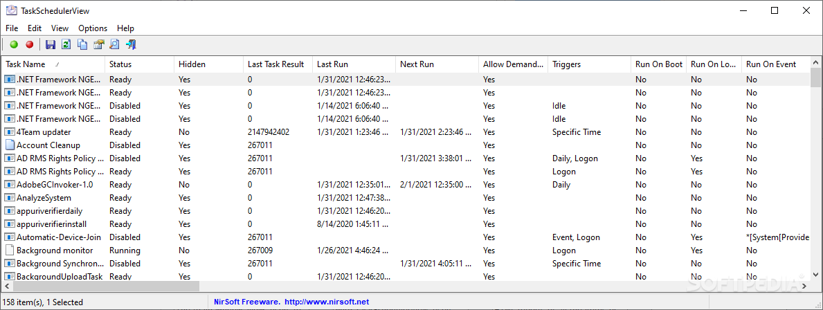 TaskSchedulerView