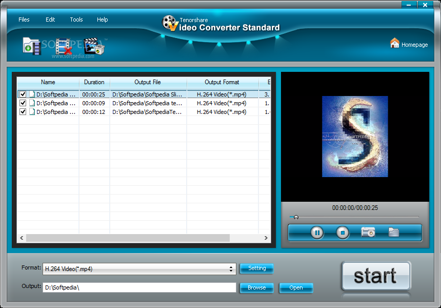 Tenorshare Video Converter Standard