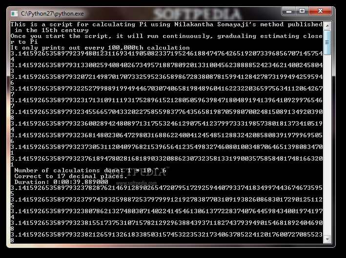 Pi Calculator