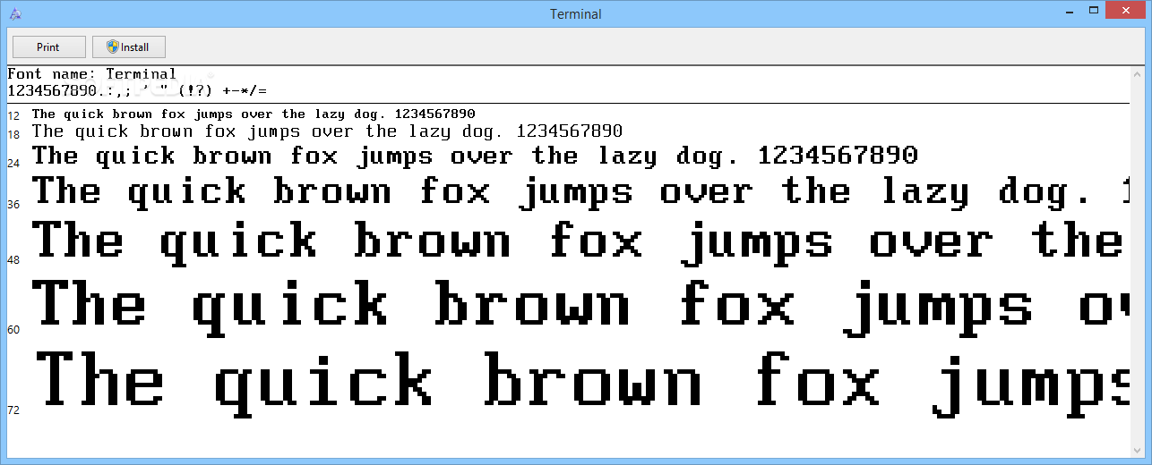 Top 20 Others Apps Like Terminal Font - Best Alternatives