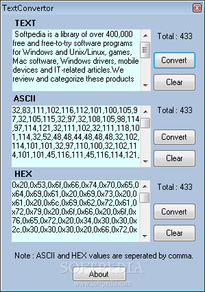 Text Convertor