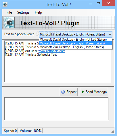 Text-To-VoIP Plug-In for MorphVOX Pro
