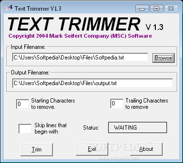 Text Trimmer
