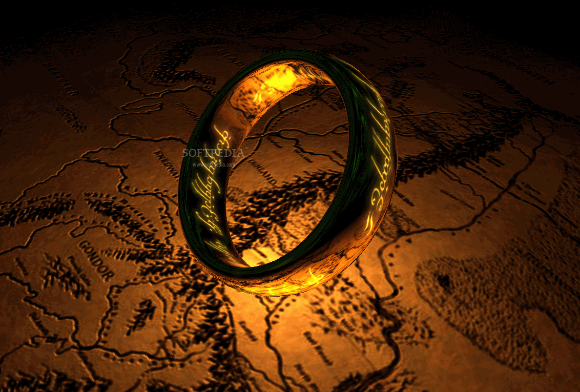 The Lord of the Rings: The One Ring 3D Screensaver