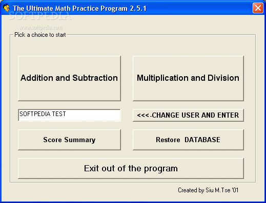 The Ultimate Math Practice Program