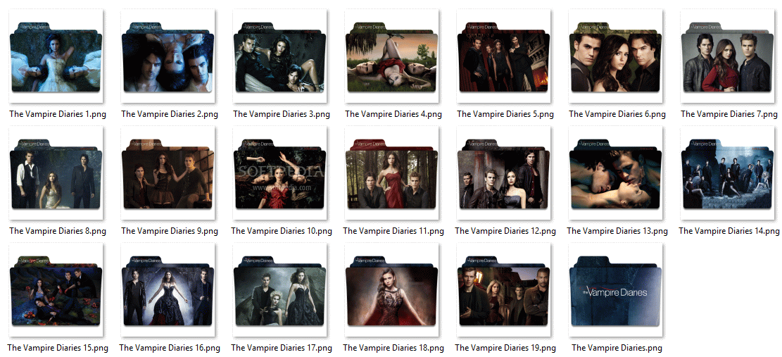 The Vampire Diaries Folder Icon