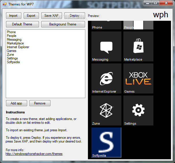 Themes for WP7