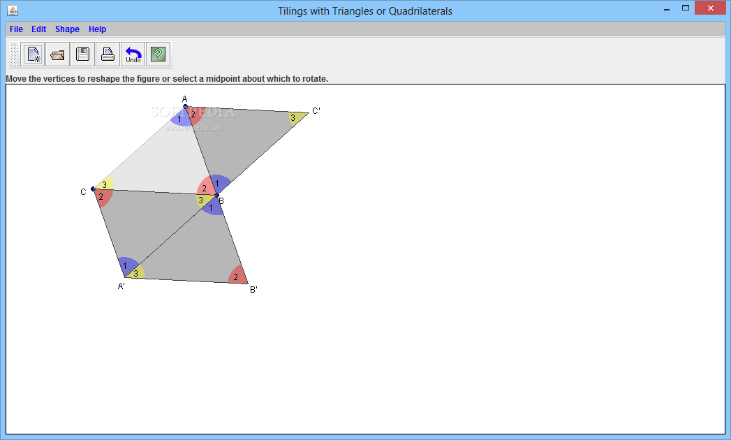Tilings with Triangles or Quadrilaterals