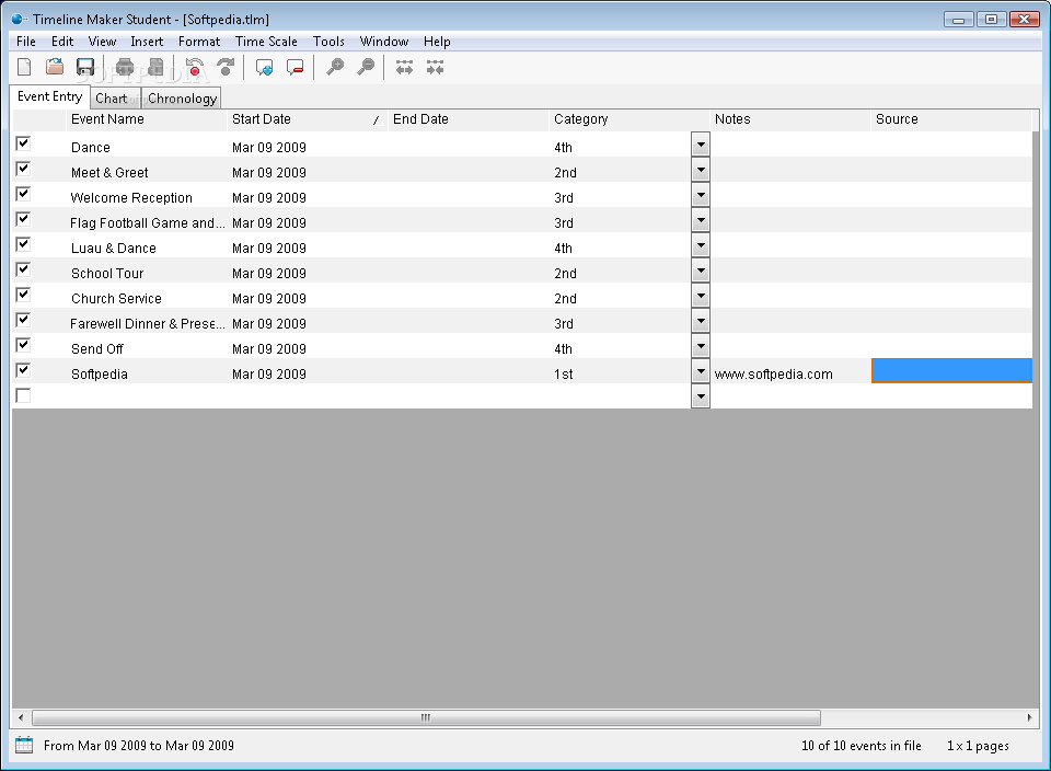 Timeline Maker Student