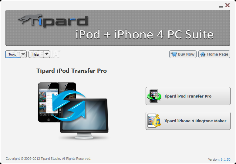Tipard iPod + iPhone 4G PC Suite