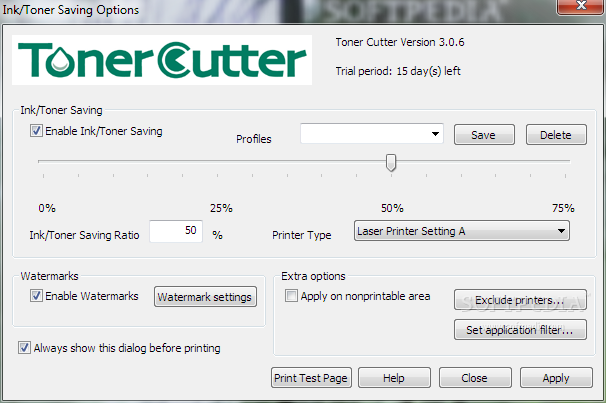 Toner Cutter