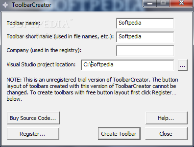 ToolbarCreator