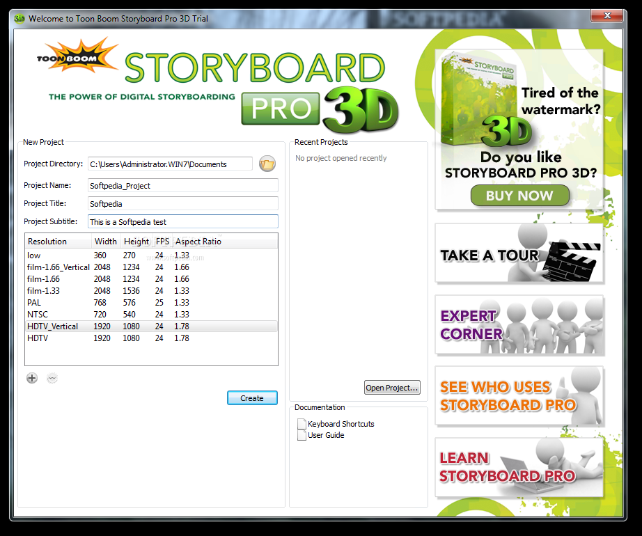Toon Boom Storyboard Pro 3D