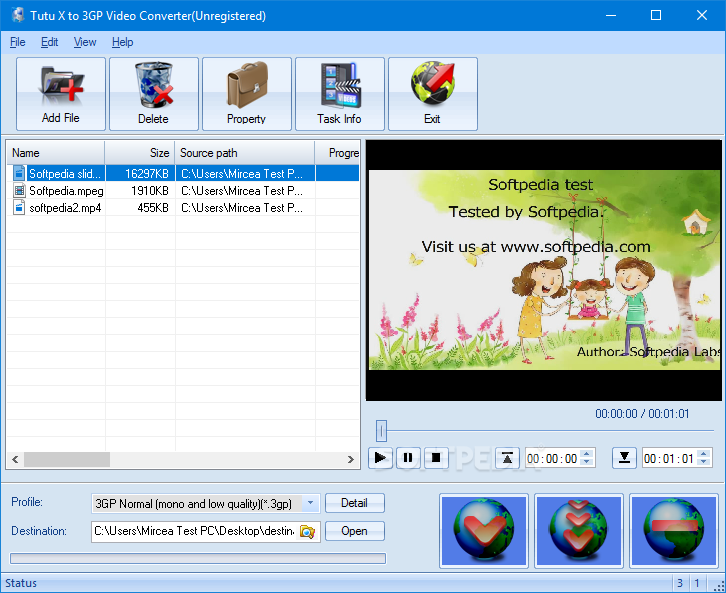 Tutu X to 3GP Video Converter