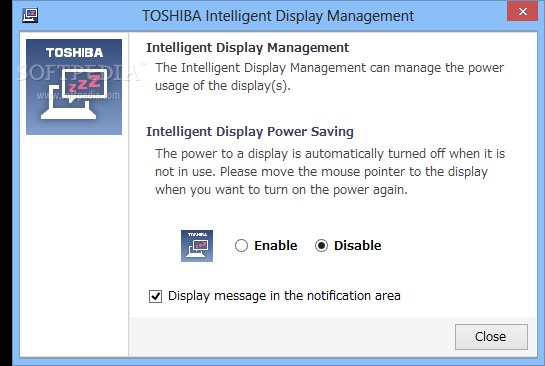 Toshiba Intelligent Display Management