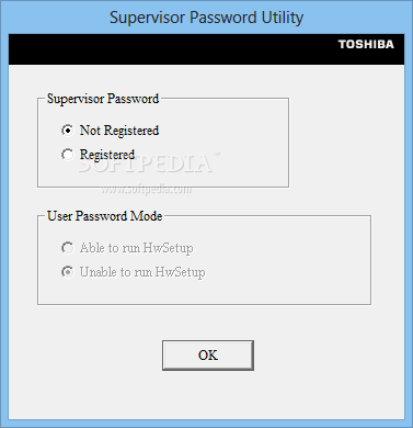TOSHIBA Supervisor Password Utility