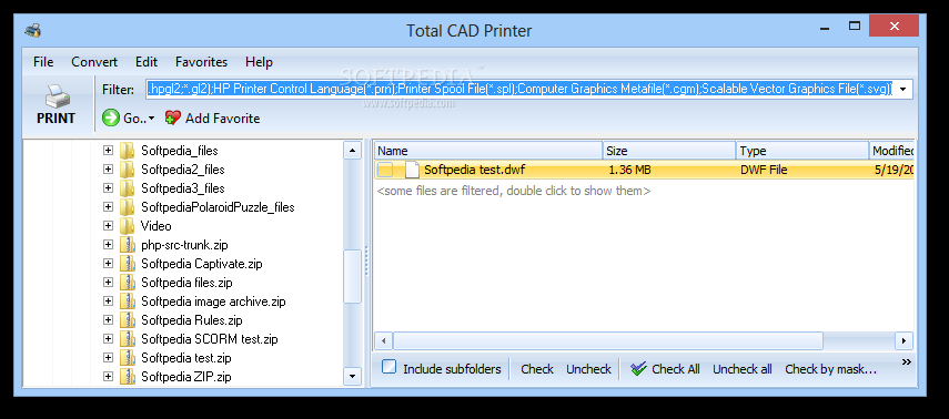 Total CAD Printer