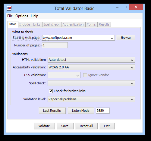 Total Validator Basic