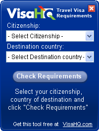 Travel Visa Requirements