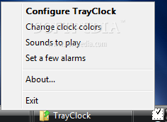 TrayClock