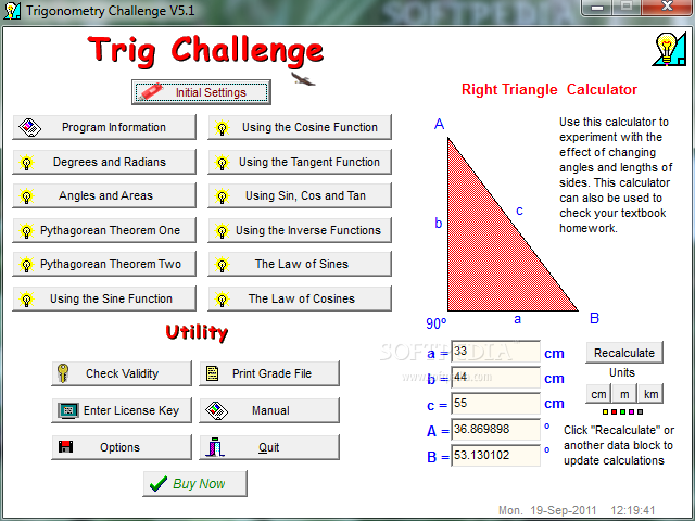Trigonometry Challenge