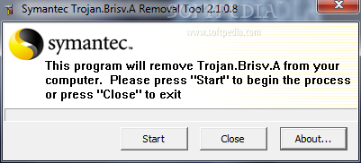 Symantec Trojan.Brisv.A Removal Tool