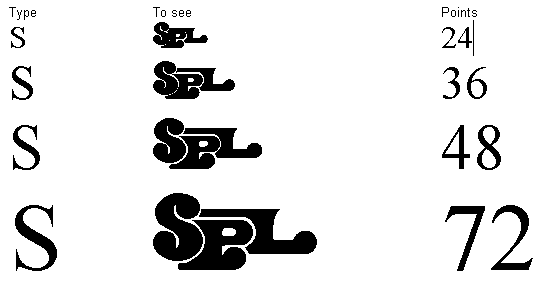 TrueType Logo Fonts