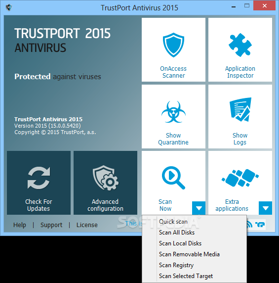 TrustPort Antivirus for Small Business Server