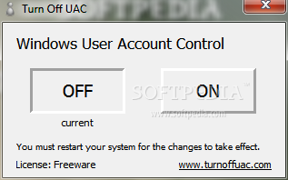 Turn Off UAC